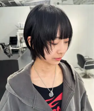 ショート カラー レイヤーカット/艶髪 ✨💭KIRARIのヘアスタイル