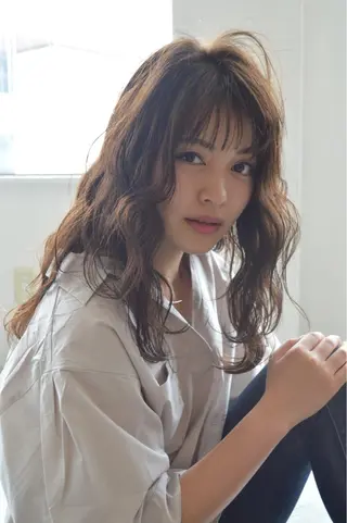 ロング 【今だけブリーチ 限定価格💕】すみのヘアスタイル