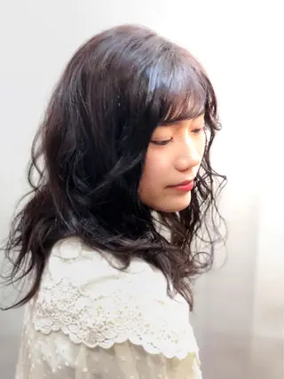 ロング カラー パーマ ヘアアレンジ PANOLA所属・リサ 立川/スキンケアのその他イメージ