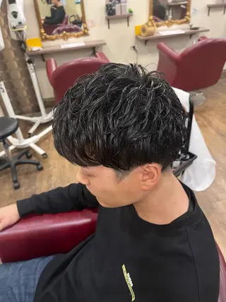 パーマ メンズ GALETTE UMEDA所属・森澤 叶実のヘアスタイル
