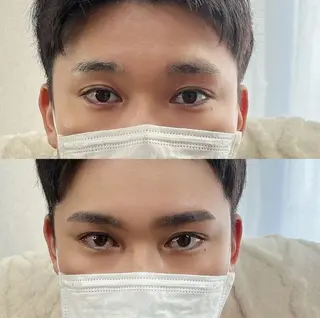 メンズ アイブロウ un par un アンパルアン所属・un par unの眉毛・アイブロウイメージ