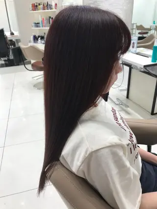 ロング カラー ショート、ボブ/ 川鍋薫のヘアスタイル