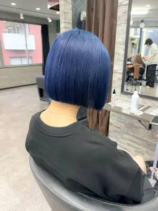 ミディアム カラー ハイトーンエクステ 🎩カズキ🎩のヘアスタイル