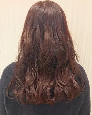 セミロング カラー 中川 拓弥のヘアスタイル