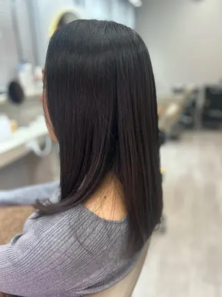 セミロング 池田 太一のヘアスタイル