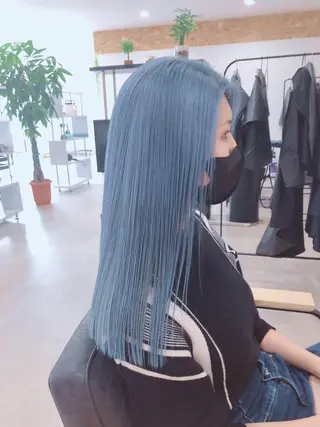 セミロング カラー 【tejina】 ochiのヘアスタイル