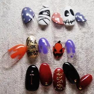 ネイル リラクゼーション＆ネイル仙殊~センジュ~所属・senju 　のネイルデザイン