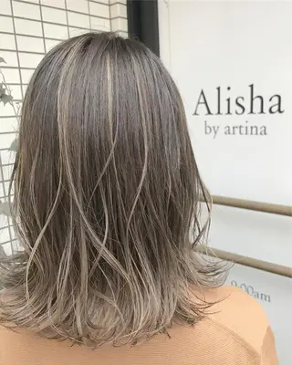 ミディアム カラー 【髪質改善】加藤 崇徳のヘアスタイル