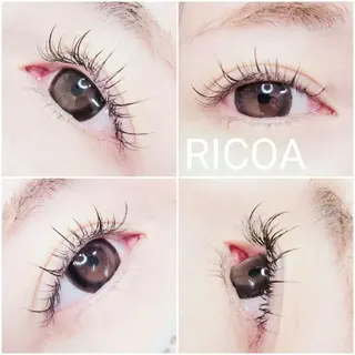 マツエク・マツパ RICOA 酒井のマツエク・マツパデザイン