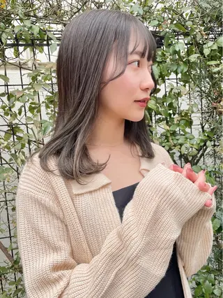 ミディアム カラー 佐藤 魁人のヘアスタイル