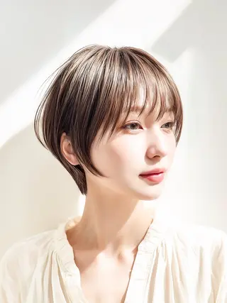 ショート CREA 澁江 剛のヘアスタイル