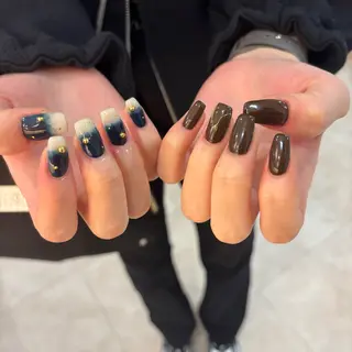 ネイル 栗田 ゆう子のネイルデザイン