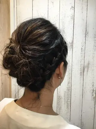 ヘアアレンジ 金崎 新吾のヘアスタイル