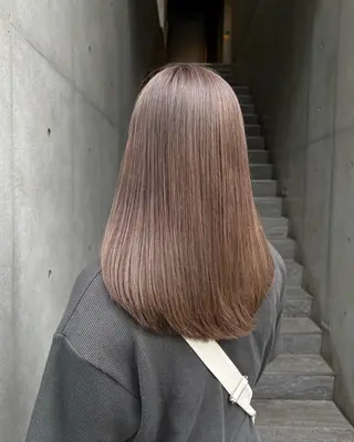 ロング カコ/レイヤーカット ヘアアレンジのヘアスタイル