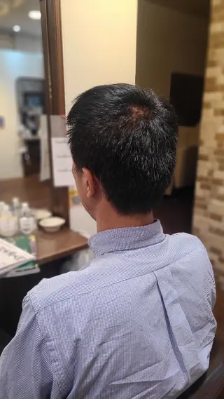 カラー メンズ 透明感カラー/ ツヤ髪 石田のヘアスタイル