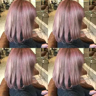 ミディアム カラー パーマ ヘアアレンジ 🫧代表/新宿駅近/ 限定価格🫧田辺貴裕のヘアスタイル