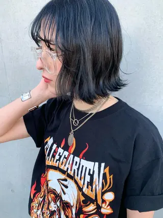 ミディアム 高円寺 🎨manami🎨のヘアスタイル