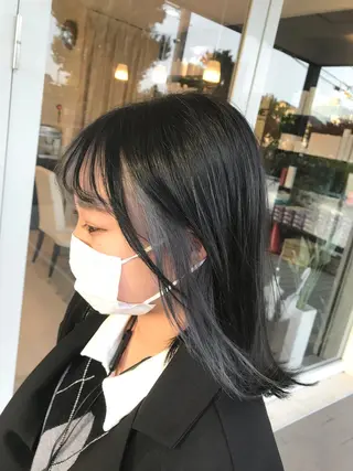 ミディアム カラー 武田 清久のヘアスタイル
