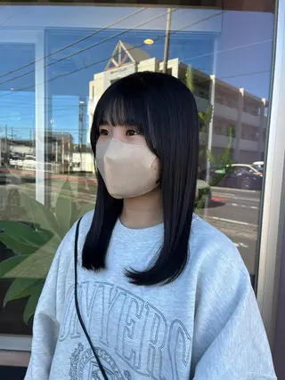 ロング フルールドソレイユ所属・♡ナナコ♡ レイヤー/艶髪のヘアスタイル