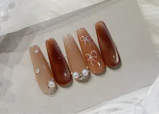 ネイル le'a-レア-【ア イ×ネイル×眉】のネイルデザイン