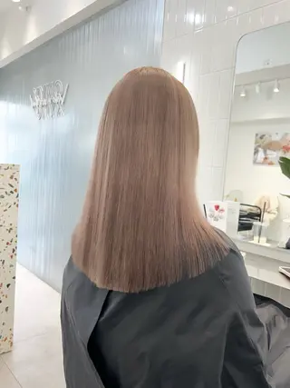 セミロング 卒業式ヘアセット🎀 ヘアアレンジのヘアスタイル