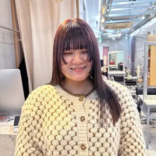 ロング OLSEN D.B.A BALLOON HAIR所属・さとう あやかのヘアスタイル