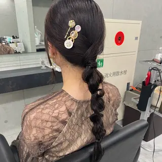 ヘアアレンジ Endearing所属・Endearing 北澤那未🌟銀座のヘアスタイル