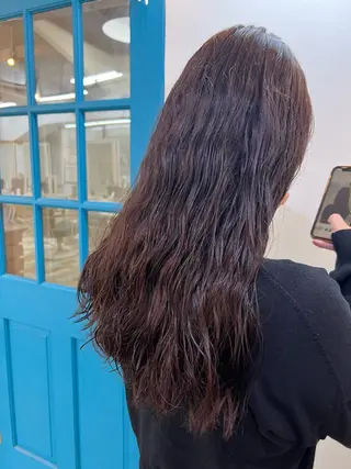 ロング カラー KANA/ボブ/ インナーカラー/艶髪のヘアスタイル