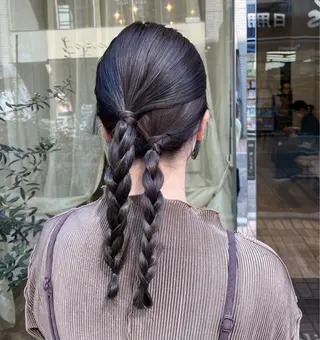 カラー 【eight宿河原】 すぎもとはづきのヘアスタイル