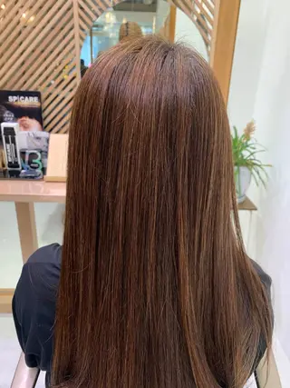 ロング 福田 千尋のヘアスタイル