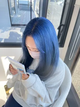 ロング 上福大翔 【髪質改善】のヘアスタイル
