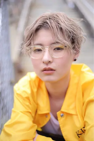 ショート カラー Genta @gegege75のヘアスタイル