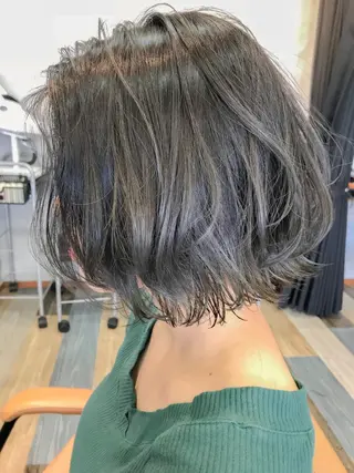 ショート カラー 💘トレンドスタイル 💘透明感ヘアのヘアスタイル