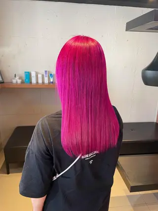 ロング カラー 🐺ウルフオタク🐺 ハイトーン/moeのヘアスタイル