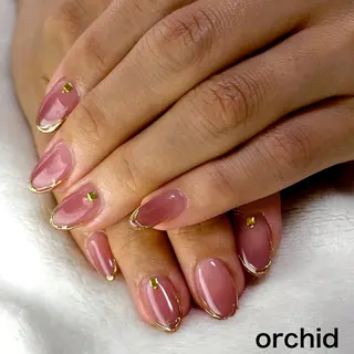 ネイル orchid ♡オーキッドのネイルデザイン