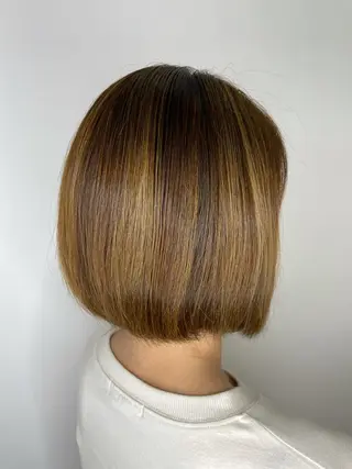 ミディアム カラー 杉田 一浩のヘアスタイル