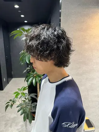 メンズ カラー ⚡️札幌メンズ特化 ⚡️パーマの達人⚡️のヘアスタイル