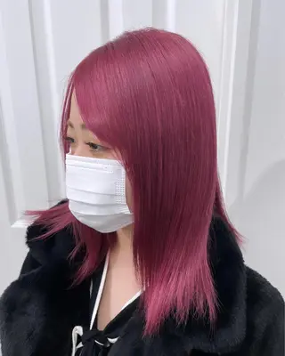 カラー 色落ち綺麗透明感カラ /ボブ/ナカツヒカルのヘアスタイル