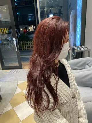 ロング カラー Kou所属・💜髪質改善美髪💜 星野清光のヘアスタイル