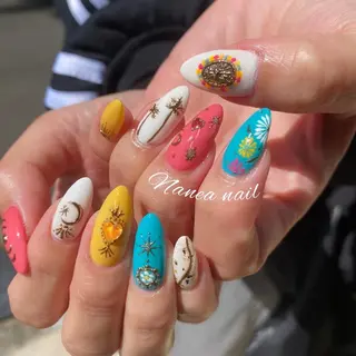 ネイル 金竹 結衣のネイルデザイン