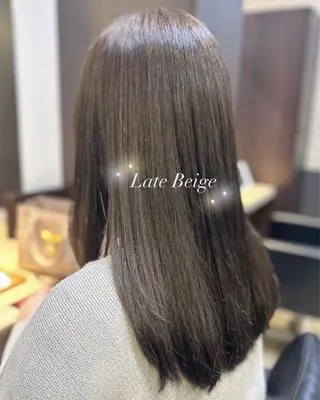 ロング カラー ⭐️似合わせアップ ⭐️並木奏絵のヘアスタイル