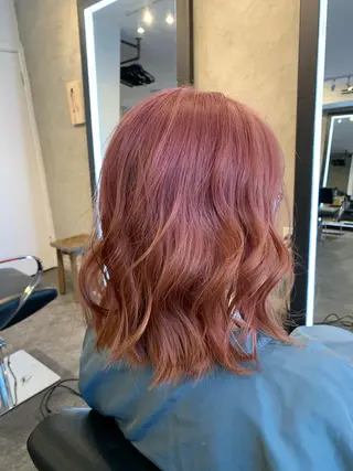 ミディアム カラー yuri🌼 NUMBER 天王寺のヘアスタイル