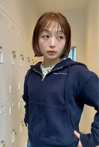 ショート M.SLASH表参道所属・🩵垢抜けボブ /ミニボブ🩵しおのヘアスタイル