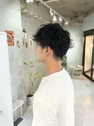 ショート パーマ door white hideのヘアスタイル