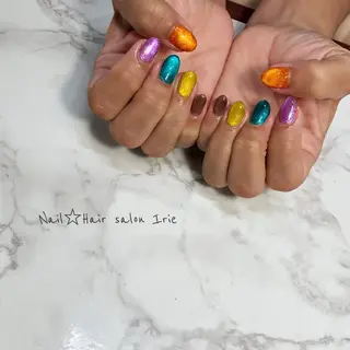 ネイル Hair salon Irie所属・與儀 知佳のネイルデザイン