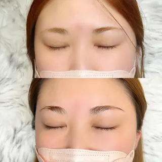 アイブロウ Mizuliネイル 眉毛メイクのサロンのネイルデザイン