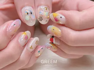 ネイル GREEM グリームのネイルデザイン
