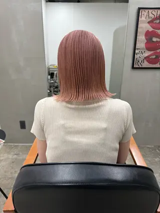 ミディアム カラー 艶カラー🫧 MOMOYOのヘアスタイル