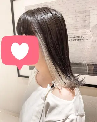 ミディアム 佐藤/本物志向の 髪質改善サロンのヘアスタイル