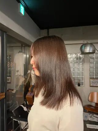 セミロング BLESS所属・sawahata mariaのヘアスタイル